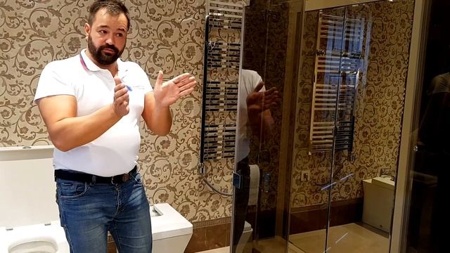 Душевое ограждение в мансарде смотреть онлайн