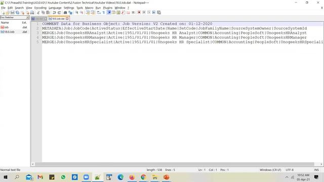 Oracle Fusion Technical Training | Oracle Fusion Technical Tutorials | Run Import and Load Data смотреть онлайн