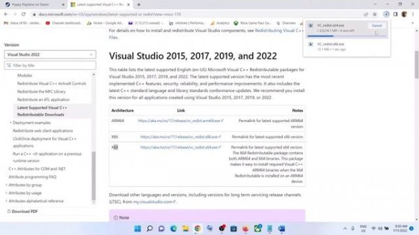 Poppy Playtime: Microsoft Visual C++ Runtime Error/ Fix MSVCP140.dll/VCRUNTIME140.dll Error