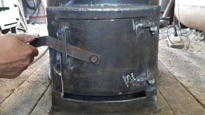 ДОВАРИВАЕМ РАЗБОРНУЮ БАННУЮ ПЕЧЬ из кразовских дисков