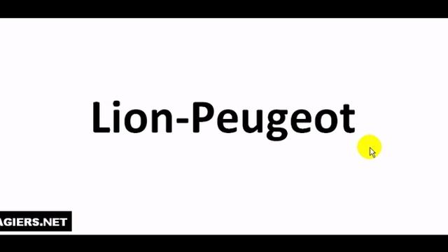 Как произносится # Lion Peugeot смотреть онлайн
