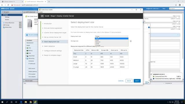 Установка VMware VCenter Server Appliance 7