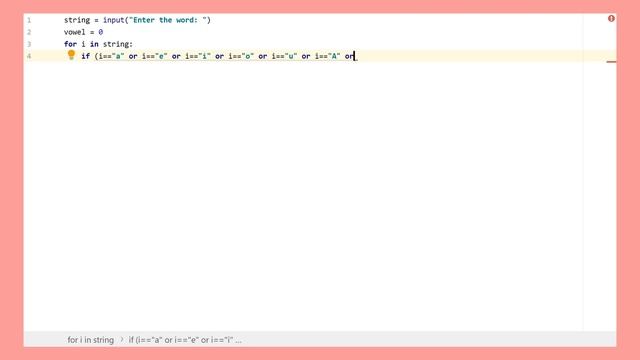 Simple Python Program To Count The Number of Vowels | Python Programming смотреть онлайн