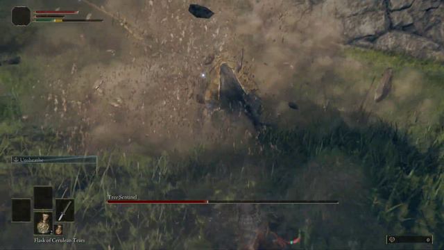 Elden Ring - Tree Sentinel Samurai Two Handed Uchigatana Only (No Leveling) смотреть онлайн