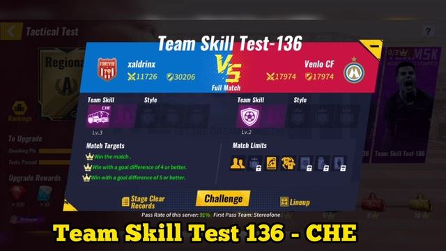 Football Master 2 Team Skill Test 30 , 90 , 104 , 121 , 136 , 186 - how to complete tactical test смотреть онлайн