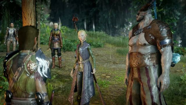 Iron Bull Romance 08 - (pre-romance) Bull's Personal Quest (1/2) (f!Elf) смотреть онлайн