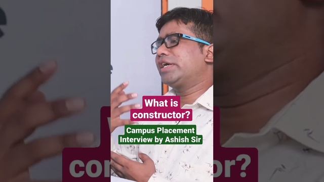 Default constructor vs. parameterized constructor: What's the difference? #campusplacement2023 #jav смотреть онлайн