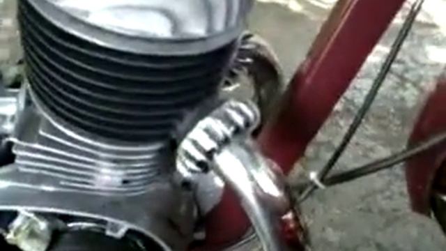 Ява Перак - странный шум двигателя. смотреть онлайн