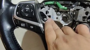 Как снять (разобрать) руль Тойота Камри 55