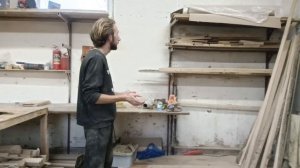 новые стелажи в мастерской своими руками F образные