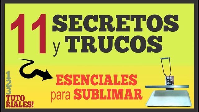 11 INCREÍBLES TIPS para SUBLIMAR смотреть онлайн