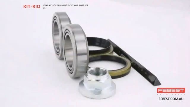 KIT-RIO REPAIR KIT, ROLLER BEARING FRONT AXLE SHAFT FOR KIA смотреть онлайн