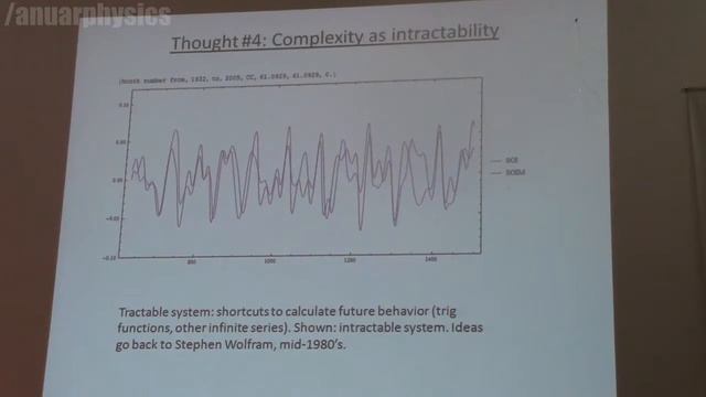 A survey of Complexity by Dr. Philippe Binder | LAWNP 2015 смотреть онлайн