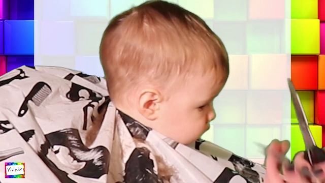 СТРИЖКА волос / Как подстричь РЕБЁНКА самому ДОМА / Подстригаю волосы своему мальчику. смотреть онлайн