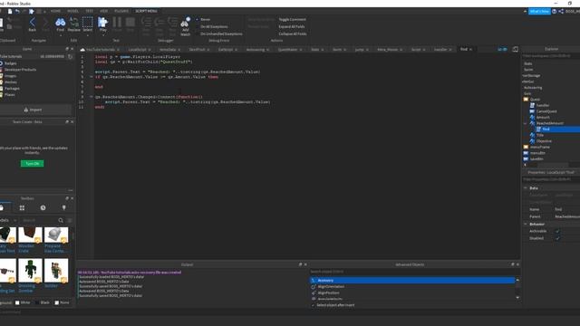 ROBLOX Studio How to make a ONE PIECE QUEST SYSTEM смотреть онлайн