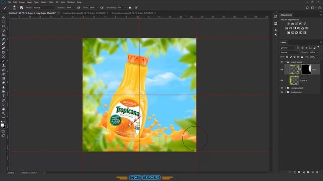 Orange Juice Social Media Design In Photoshop | تصميم إعلان عصير بالفوتوشوب смотреть онлайн