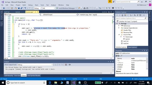 Read Multiple Input Files in c++ and c# with Command Line Arguments 69 смотреть онлайн