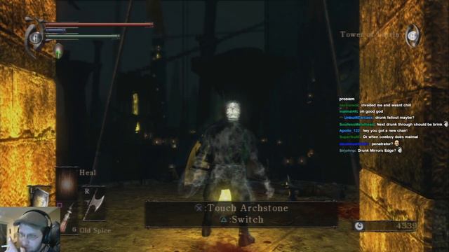 Demon's Souls Drunkthrough - Part 16: Black Phantom смотреть онлайн