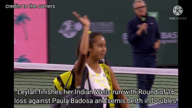 Leylah Fernandez and Alize Cornet lost in Doubles Semis | Indian Wells Open Doubles 2022 смотреть онлайн