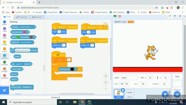 How to set and lose lives in scratch (Easy tutorial) смотреть онлайн