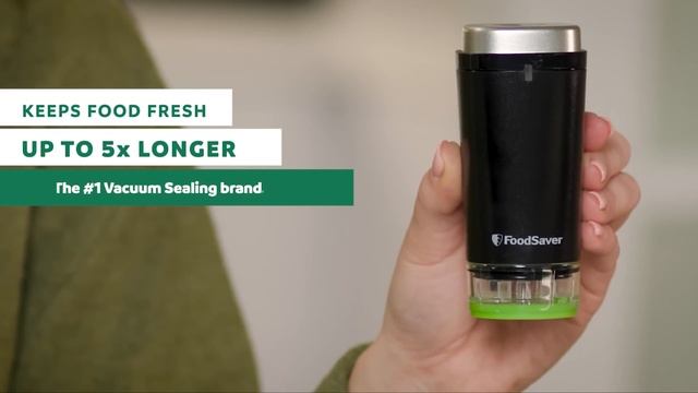 Save food, money & time with the FoodSaver Handheld Cordless Vacuum Sealer смотреть онлайн