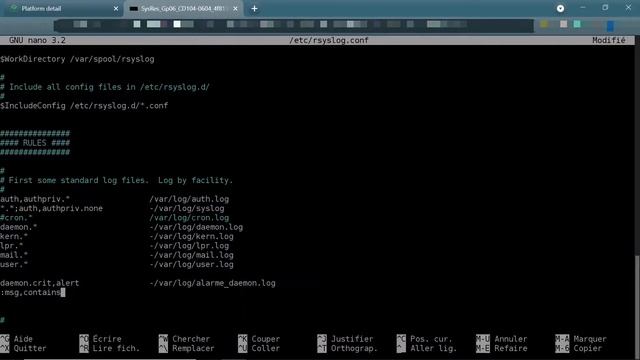 Journalisation - Filtres Rsyslog смотреть онлайн