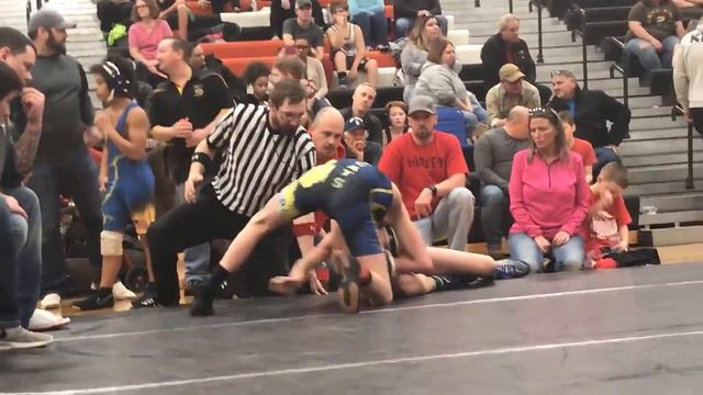 Travis Richardson Wrestling - 2018 MMWA Fenton #1 смотреть онлайн