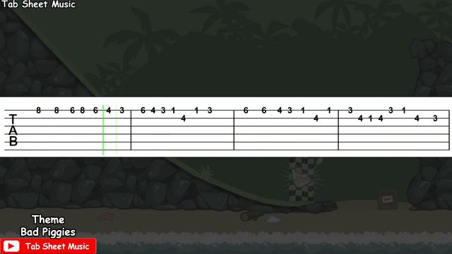 Bad Piggies Theme - Guitar Tutorial