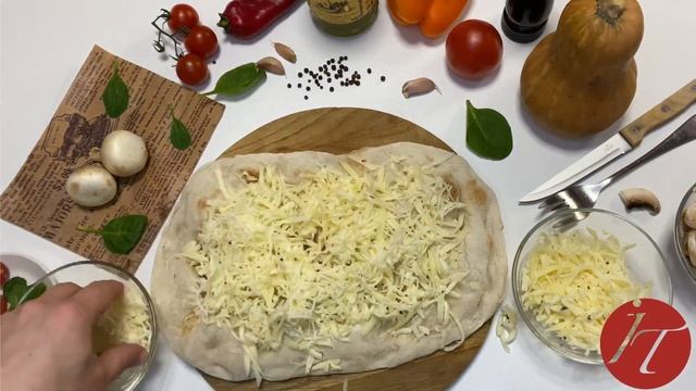 Пицца С Качоттой с Трюфелем и Шампиньонами смотреть онлайн