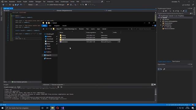 C++ für Anfänger #017 - Ausführbare Datei erstellen смотреть онлайн
