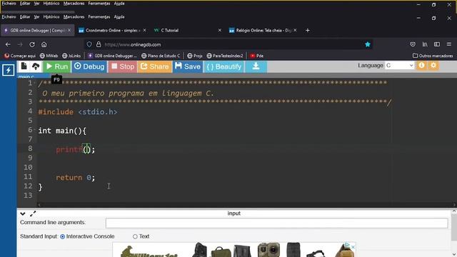 Dic@s do Paulo # 58 PT . O meu primeiro programa em linguagem C, em menos de 1 minuto. смотреть онлайн