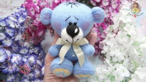 Вяжу  ? МИШКУ ?  (5 мин)