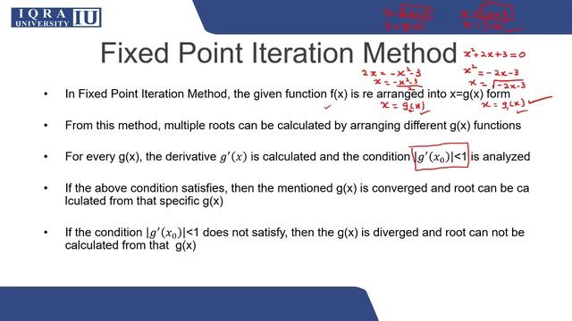 Numerical Computing - Unit 4.3 - Fixed Point Iteration Method - How it works смотреть онлайн