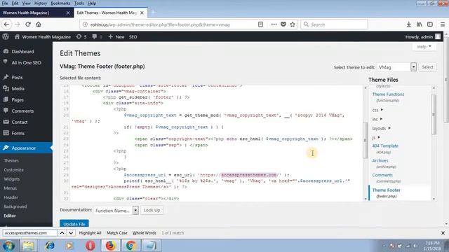 How You Can Change, Remove & Edit WordPress Theme Footer Copyright Link ? смотреть онлайн