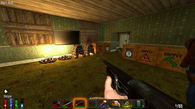 CAMP ZOMBIE ★ 7 Days to Die 11 Zombie Games смотреть онлайн