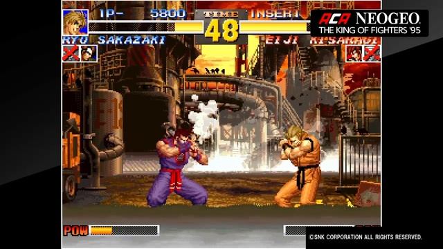 ACA NEOGEO THE KING OF FIGHTERS '95 смотреть онлайн