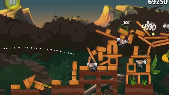 Angry Birds Rio Level 4-8 смотреть онлайн