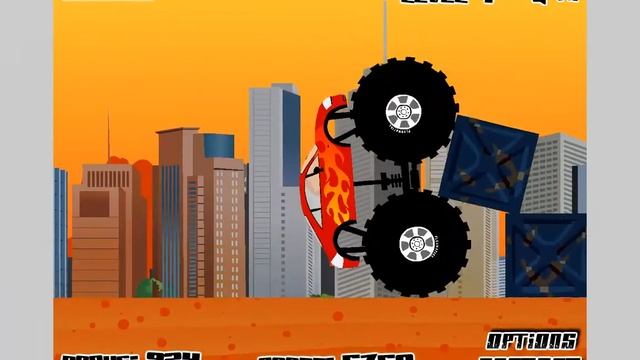 Обзор Игры: Грузовик разрушитель ///Game Monster truck destroyer смотреть онлайн