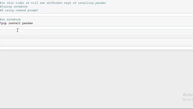 Python - Installing pandas смотреть онлайн