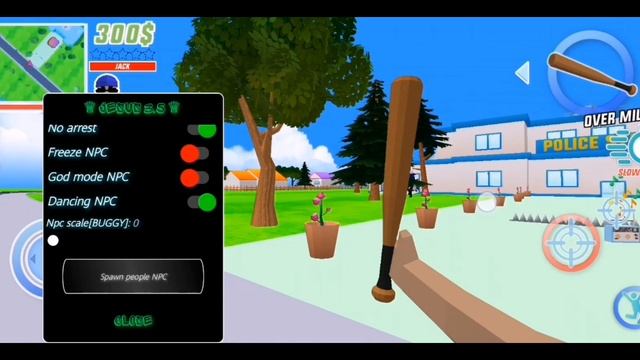 Обзор мод меню на игру Dude Theft Wars смотреть онлайн