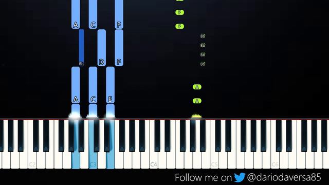 Tsukishima Kei - Lost Umbrella (Piano Tutorial) Inaba Cumori Ft. Kaai Yuki