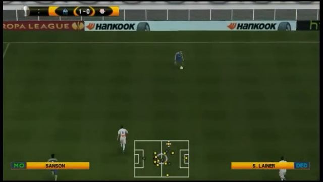 OM vs RB Salizburg | Uefa Europa League | PES 2018 PPSSPP | смотреть онлайн