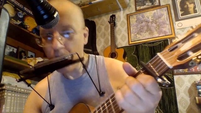 Утренняя Гимнастика - Вл.Высоцкий. Кавер на гавайской гитаре. смотреть онлайн