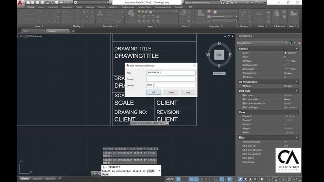 How to create Title Block and Print drawing according to Scale in AUTOCAD смотреть онлайн