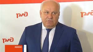 Главе Хакасии представили нового начальника Абаканского отделения КрасЖД