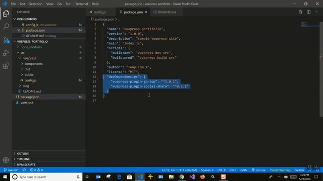 Create a portfolio site using vuepress смотреть онлайн