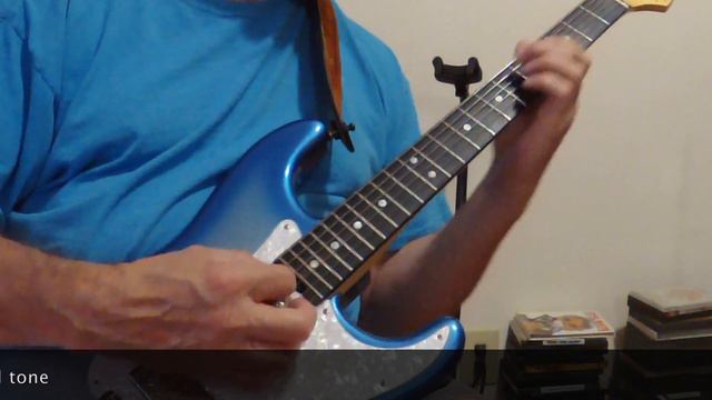 Seymour Duncan Seth Lover in Fender Elite Strat - clean amp - short upload test смотреть онлайн