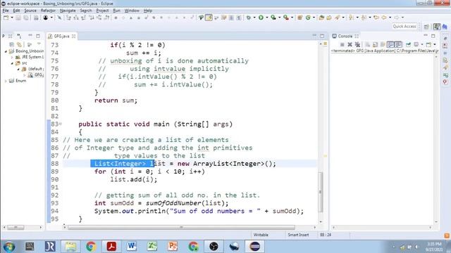 Autoboxing and Unboxing in Java смотреть онлайн