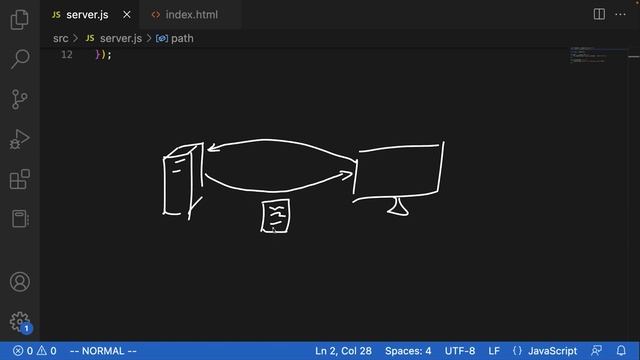 Getting Data from the Backend (Node.js/Express) to the Frontend (JavaScript) смотреть онлайн