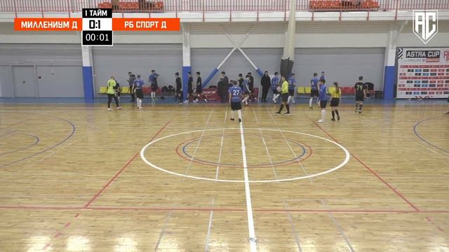 ASTRA CUP 5х5. НСК Миллениум Д - РБ Спорт Д смотреть онлайн